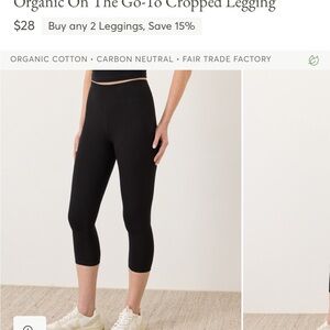 Set of 2 Pact Cropped Leggings